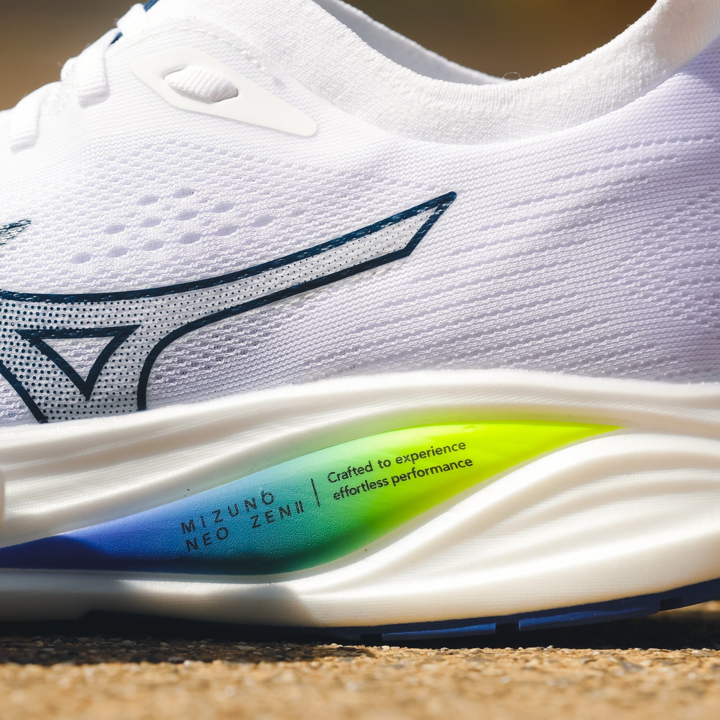 Mizuno Neo Zen 2 | White / Estate Blue / Lightning Yellow | Mens