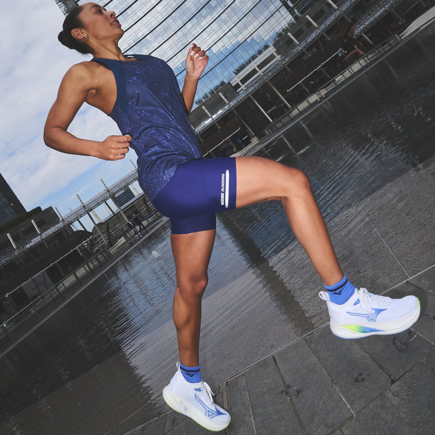 Mizuno Neo Zen 2 | White / Ultramarine / Lightning Yellow | Womens