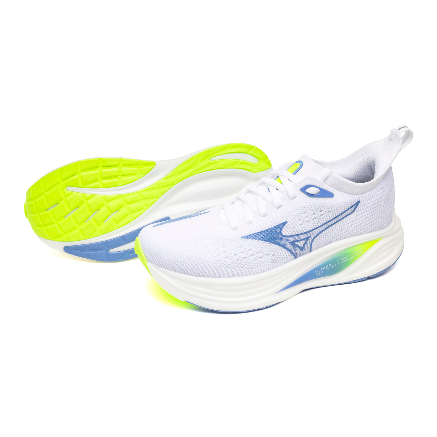 Mizuno Neo Zen 2 | White / Ultramarine / Lightning Yellow | Womens