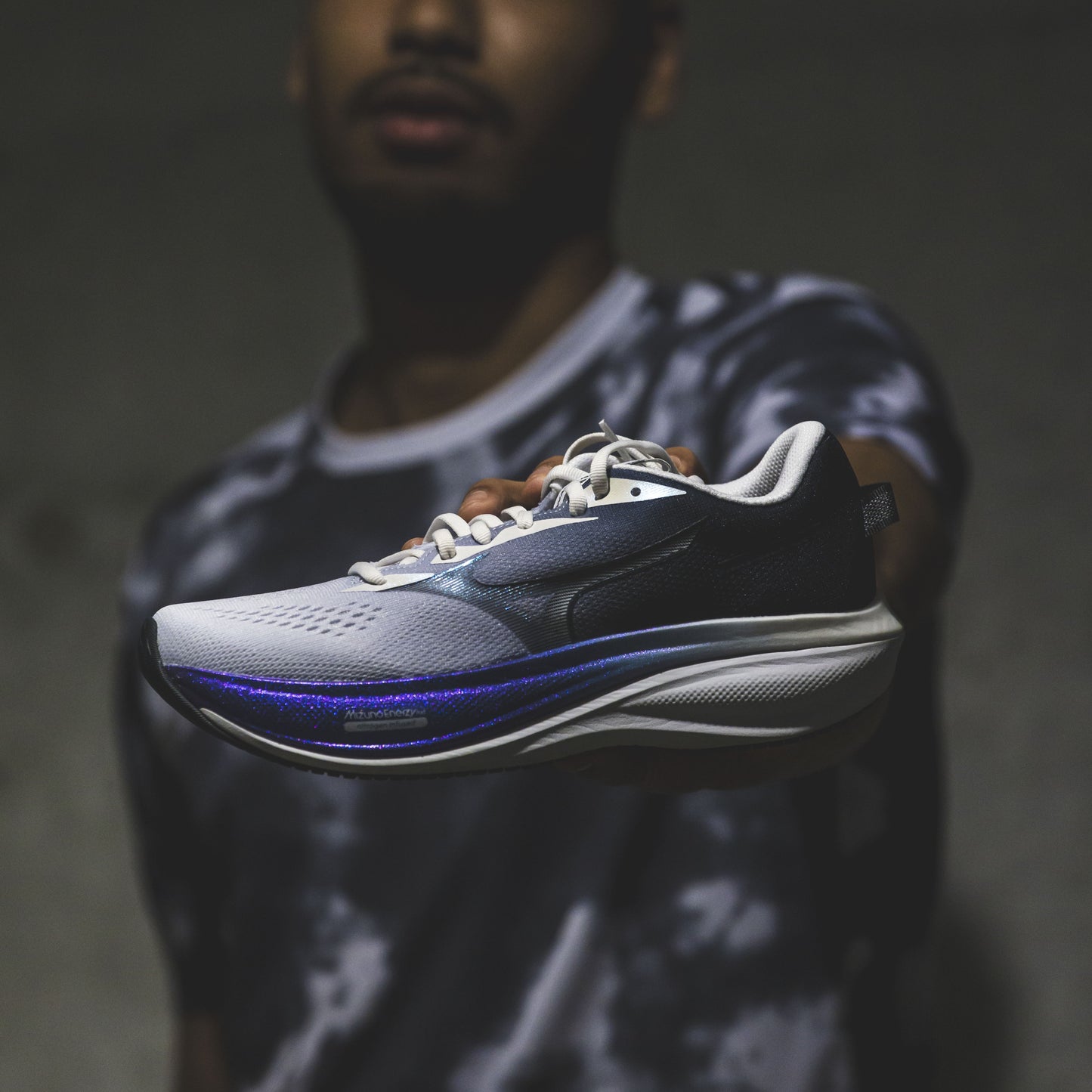 Mizuno Wave Rider 30 Tsukiakari | Vulcan / Lilac Hint / Moonlit Ocean | Unisex
