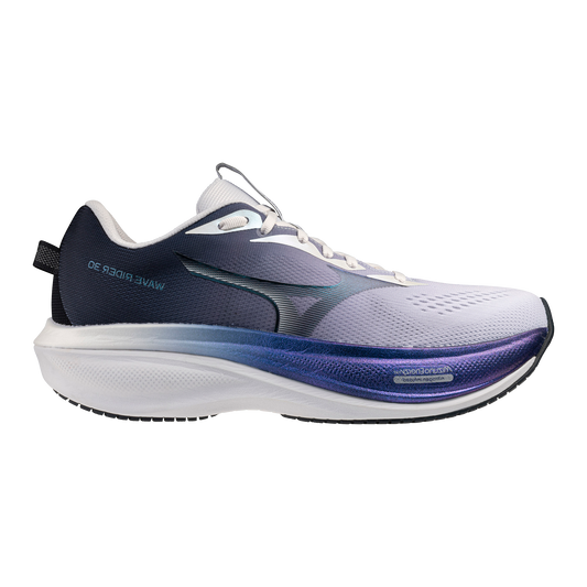 Mizuno Wave Rider 30 Tsukiakari | Vulcan / Lilac Hint / Moonlit Ocean | Unisex