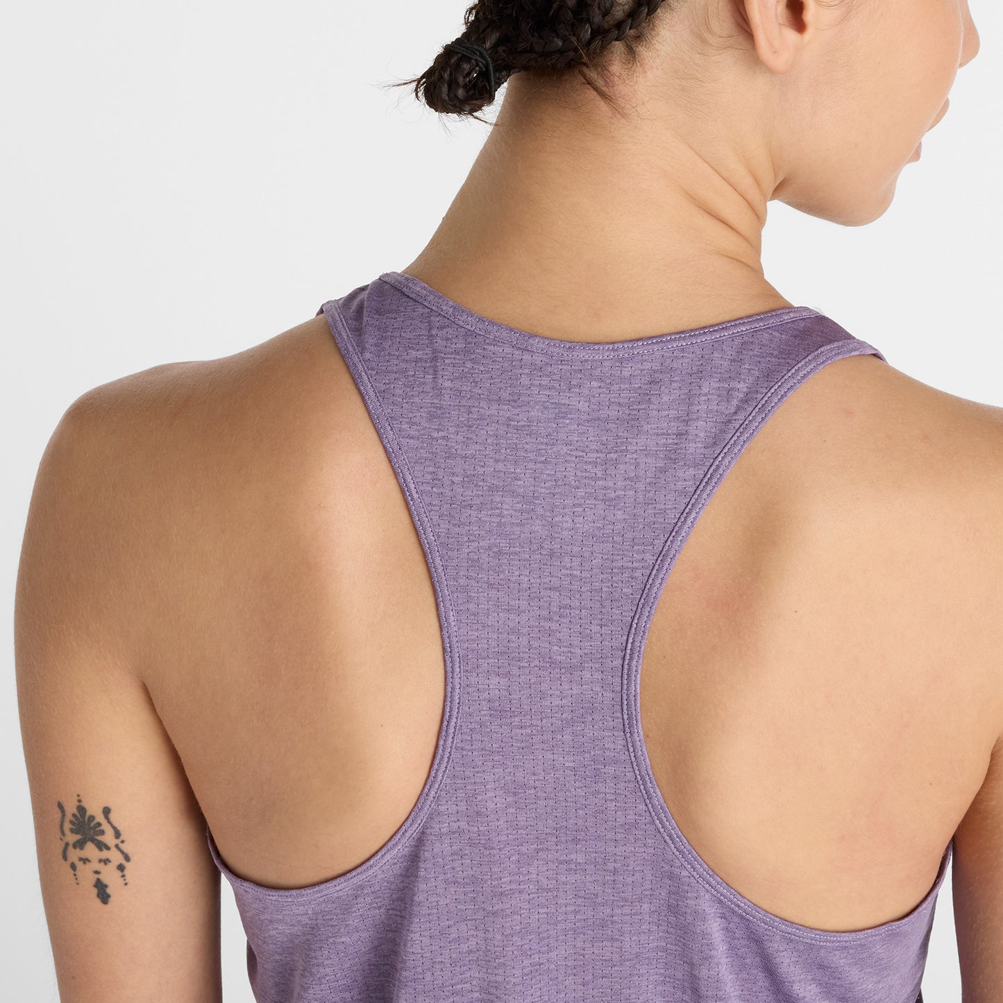 New Balance Athletics Tank | Candied Violet Heather | Womens