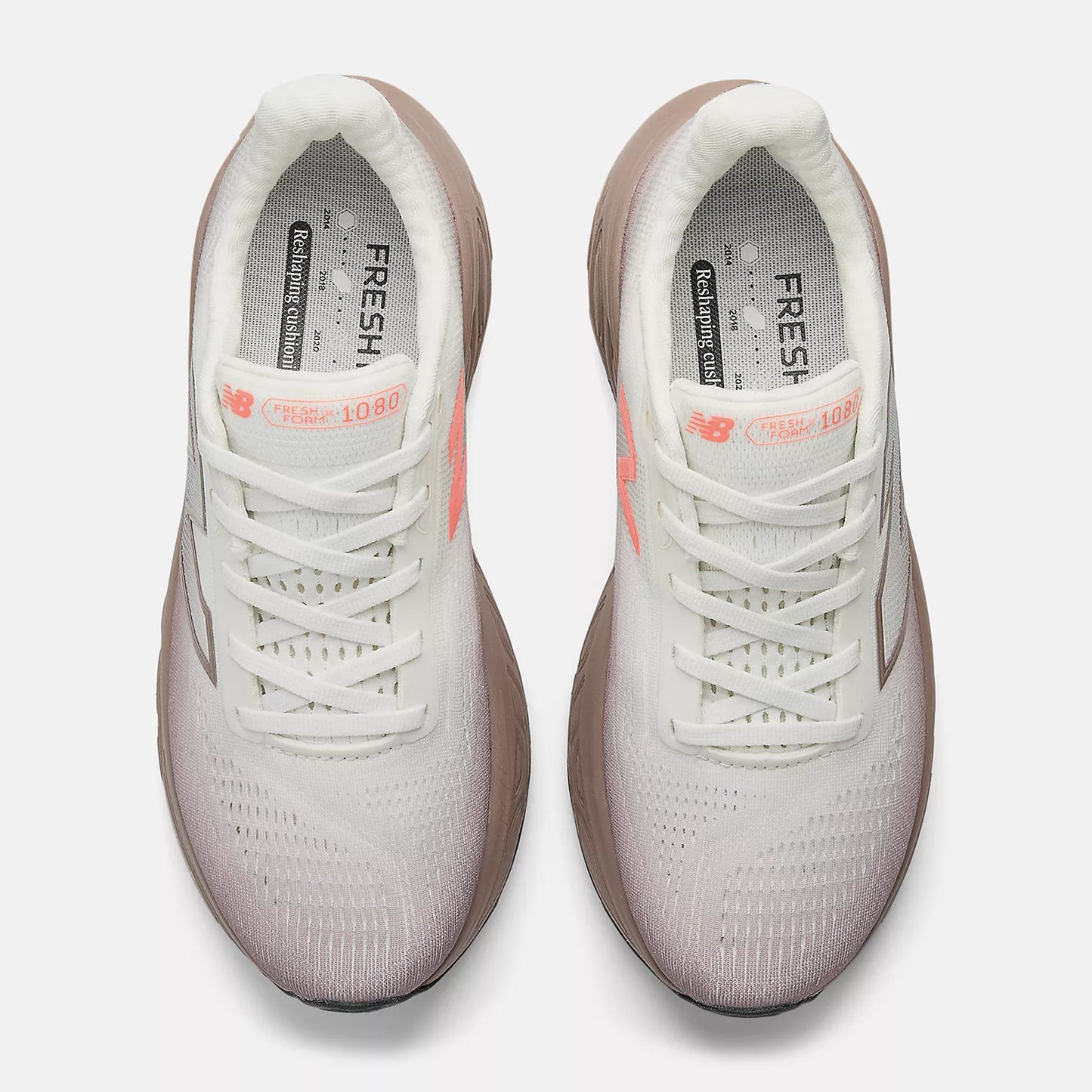 New Balance Fresh Foam X 1080 v14 | Earth Shadow / Urgent Red | Womens
