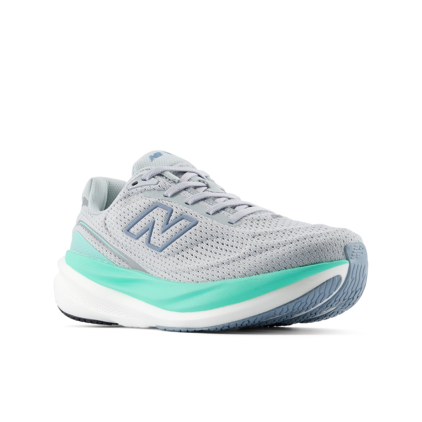 New Balance Fresh Foam X 1080 v15 | Light Zinc Blue / Bright Mint | Womens