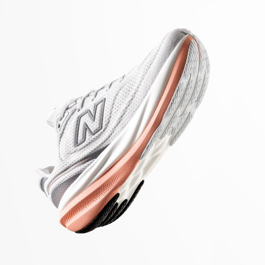 New Balance Fresh Foam X 1080 v15 Wide | NB 103 White / Pink Lemonade | Womens