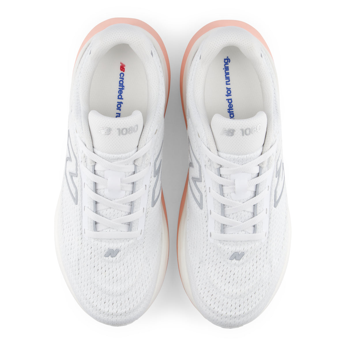 New Balance Fresh Foam X 1080 v15 Wide | NB 103 White / Pink Lemonade | Womens