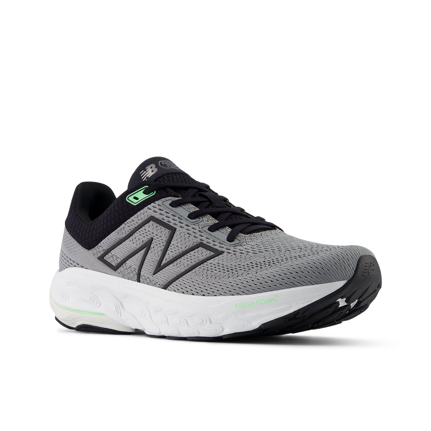 New Balance Fresh Foam X 860 v14 Wide | Slate Grey / Black / Electric Jade | Mens