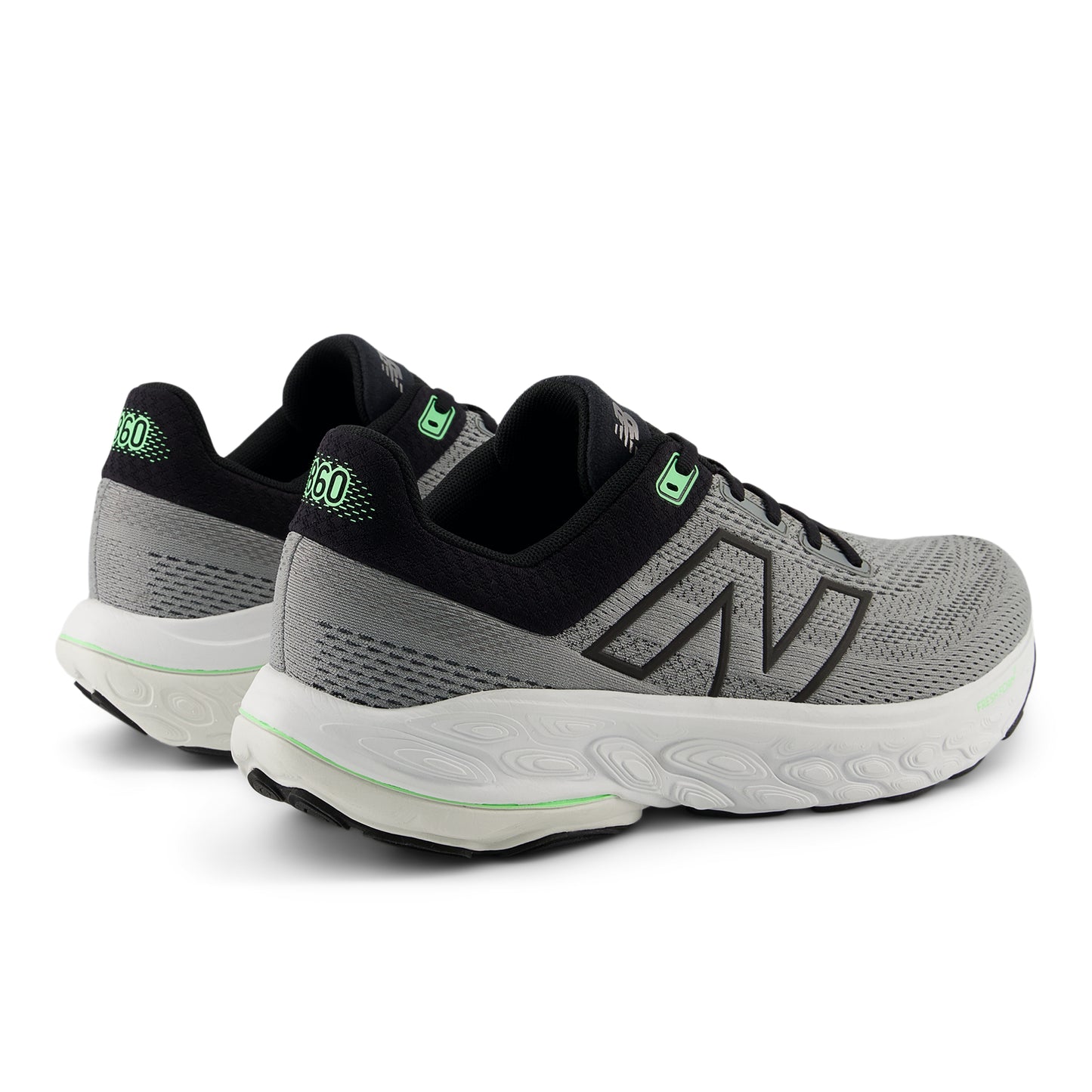 New Balance Fresh Foam X 860 v14 Wide | Slate Grey / Black / Electric Jade | Mens