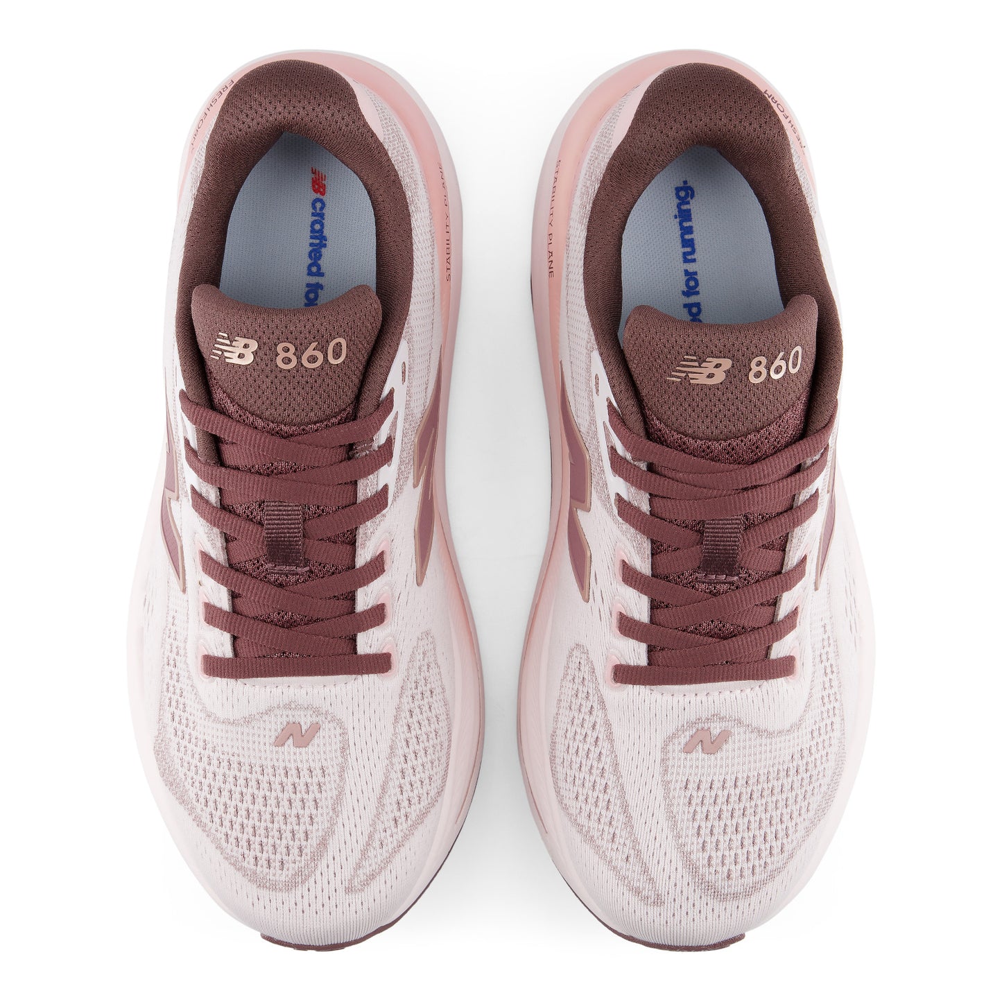 New Balance Fresh Foam X 860 v15 Wide | Pink Salt / Pebble | Womens