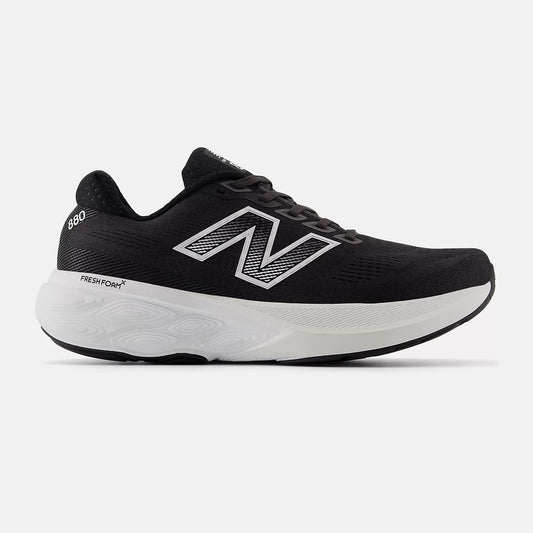 New Balance Fresh Foam X 880 v15 Wide | Black / White / Reflection | Mens