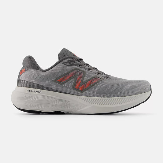 New Balance Fresh Foam X 880 v15 | Slate Grey / Reflection / Urgent Red | Mens