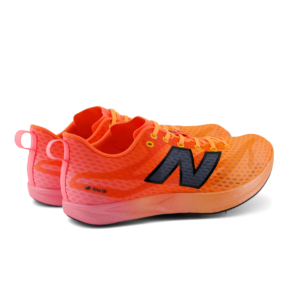 New Balance FuelCell Flite-D Spikes | Hot Spot / Satsuma Orange | Unisex