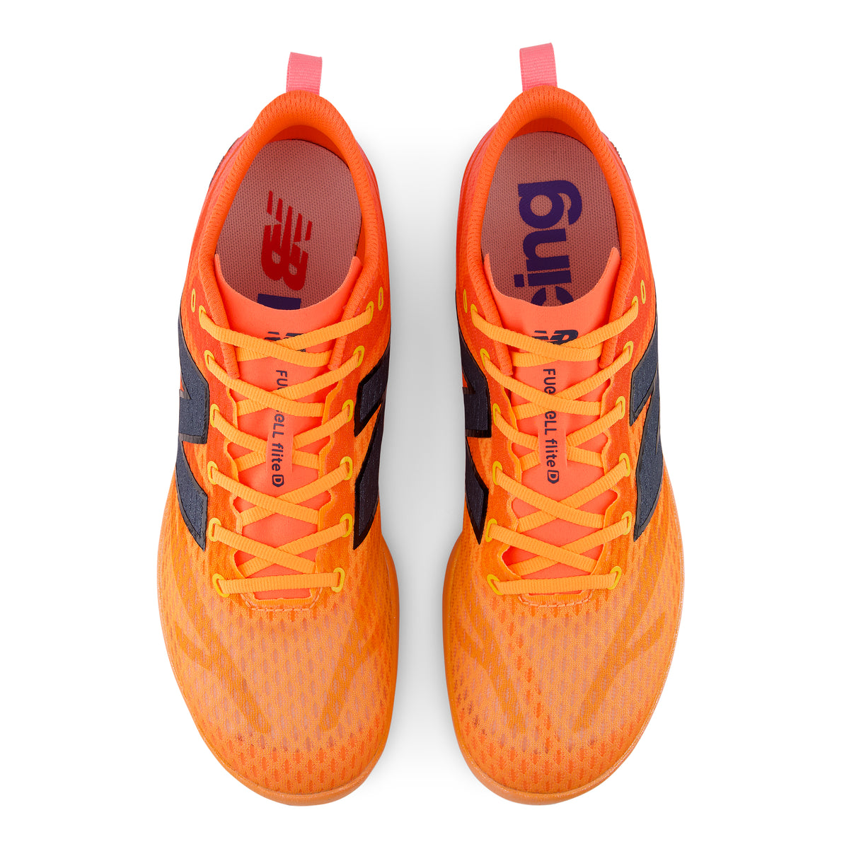 New Balance FuelCell Flite-D Spikes | Hot Spot / Satsuma Orange | Unisex
