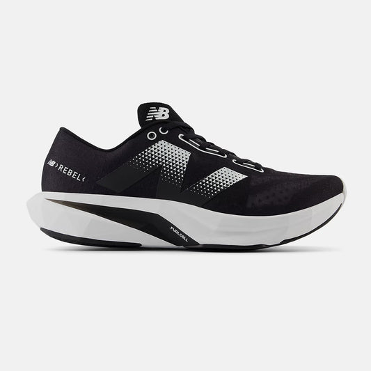 New Balance FuelCell Rebel v4 | Black / White | Mens
