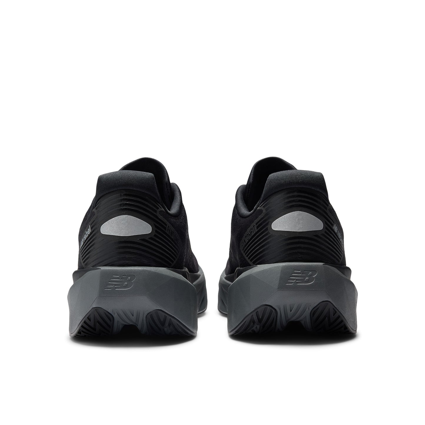 New Balance FuelCell Rebel v5 Wide | Black / Castlerock / Silver Metallic | Mens