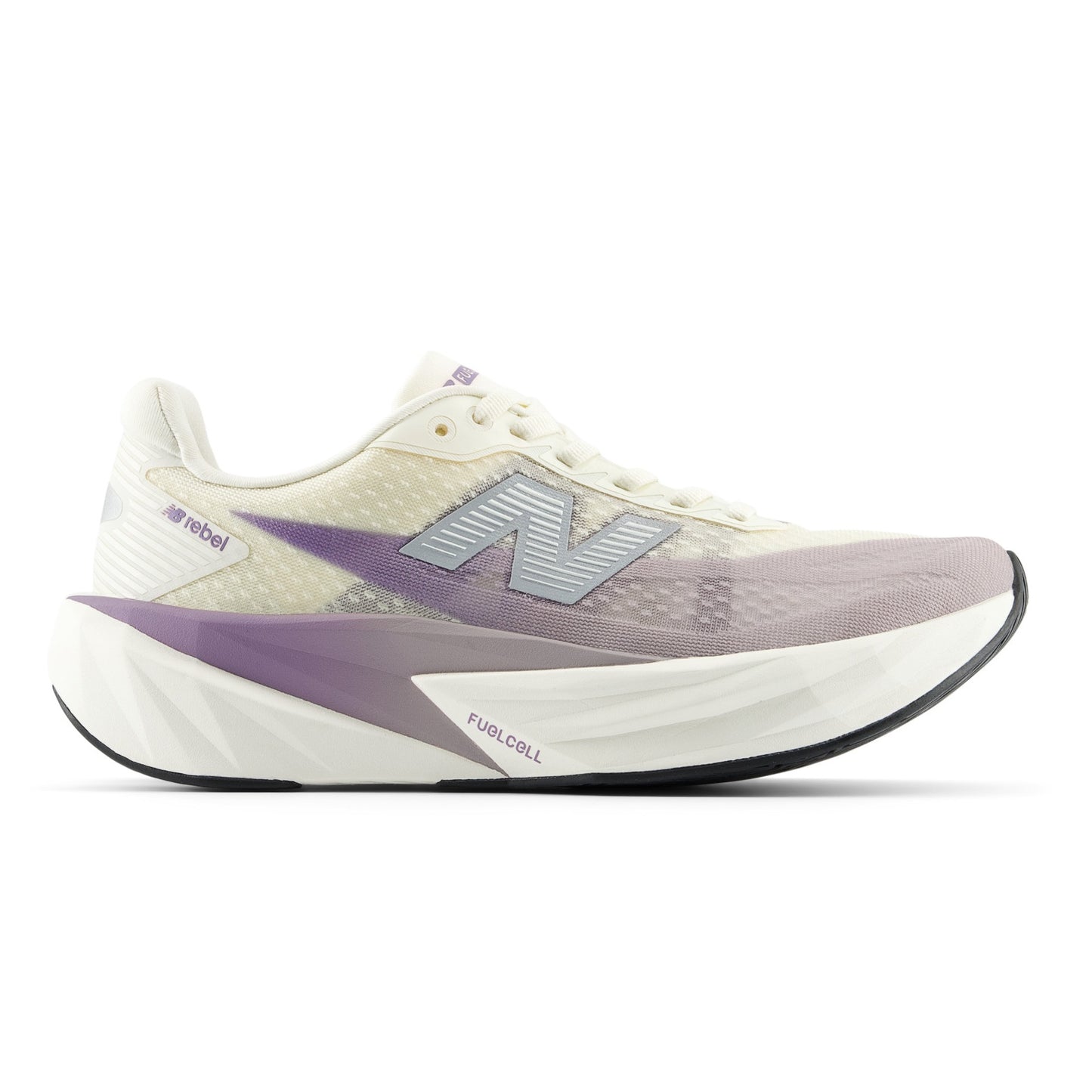 New Balance FuelCell Rebel v5 | Candied Violet / Angora | Womens