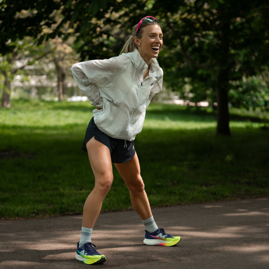 New Balance FuelCell SuperComp Elite v5 | Boysenberry / Afterglow | Womens