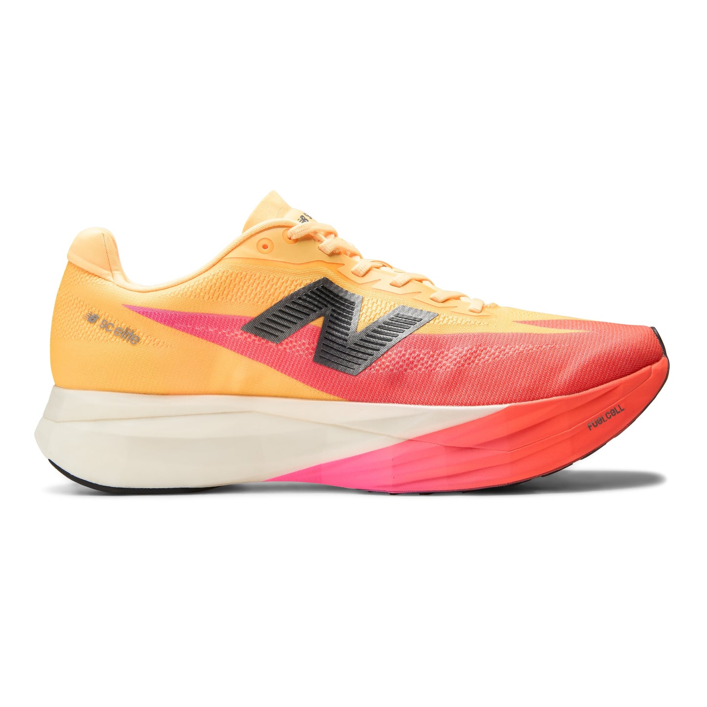 New Balance FuelCell SuperComp Elite v5 | Tangerine Heat / White Peach / Pink Heat | Mens