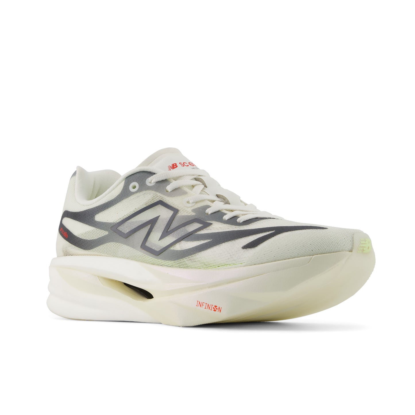 New Balance FuelCell SuperComp Elite v6 | Grey Matter / Neo Flame | Womens