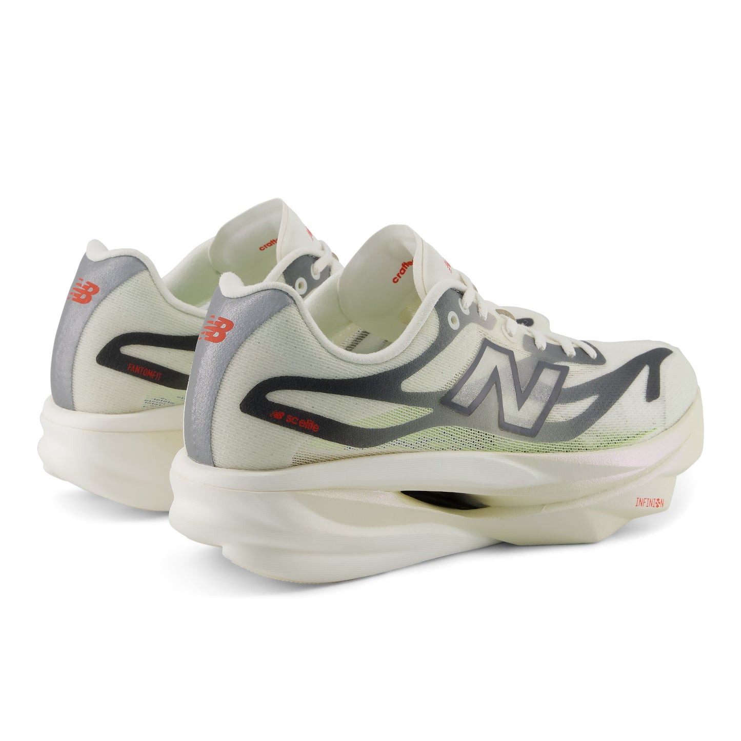 New Balance FuelCell SuperComp Elite v6 | Grey Matter / Neo Flame | Womens