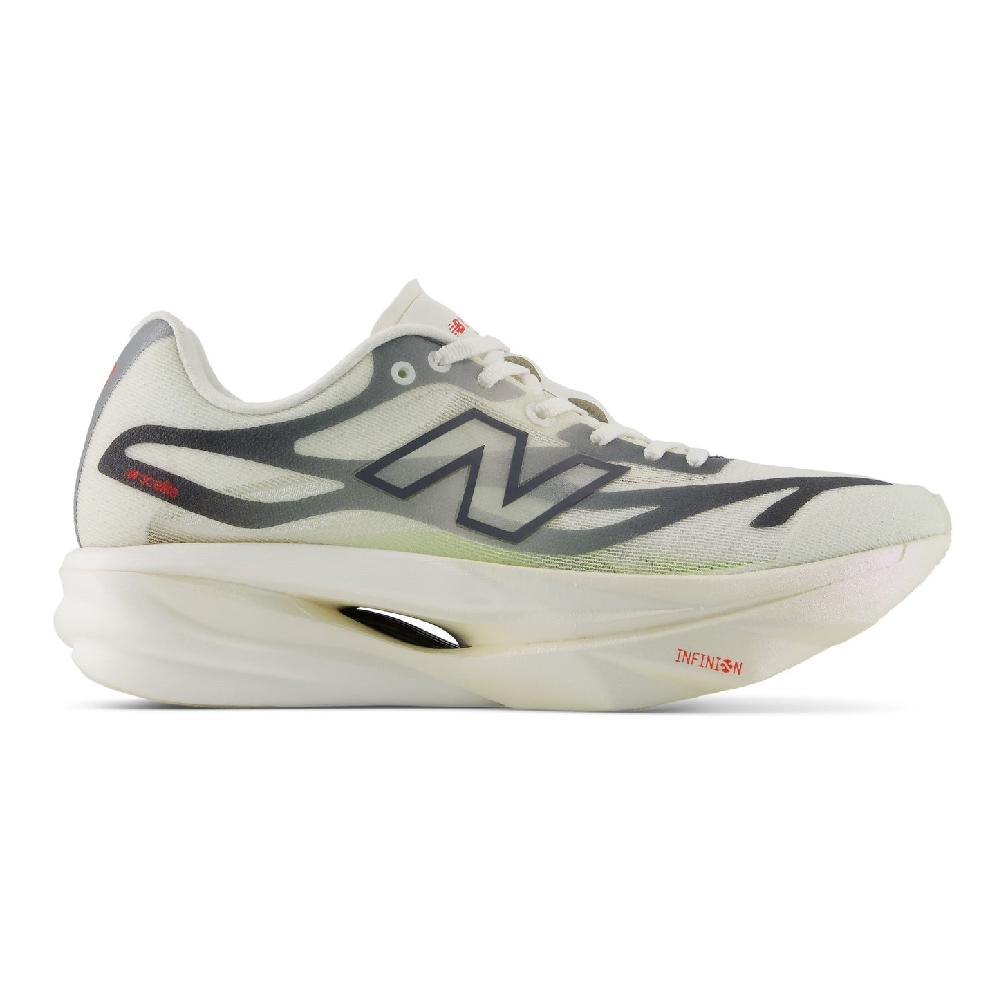 New Balance FuelCell SuperComp Elite v6 | Grey Matter / Neo Flame | Womens