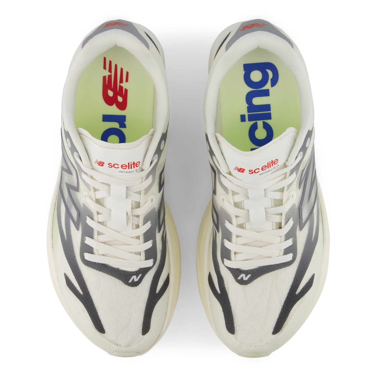 New Balance FuelCell SuperComp Elite v6 | Grey Matter / Neo Flame | Womens