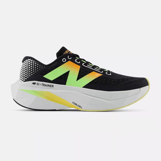 New Balance FuelCell SuperComp Trainer v3 | Black / Phantom / Bleached Lime | Mens