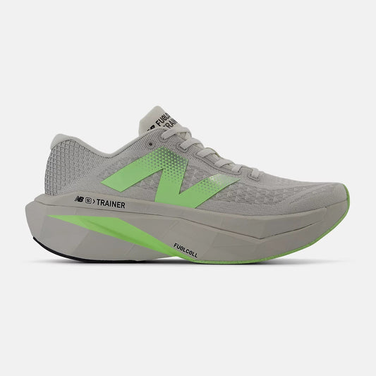 New Balance FuelCell SuperComp Trainer v3 Wide | Grey Matter / Mint Flash | Mens