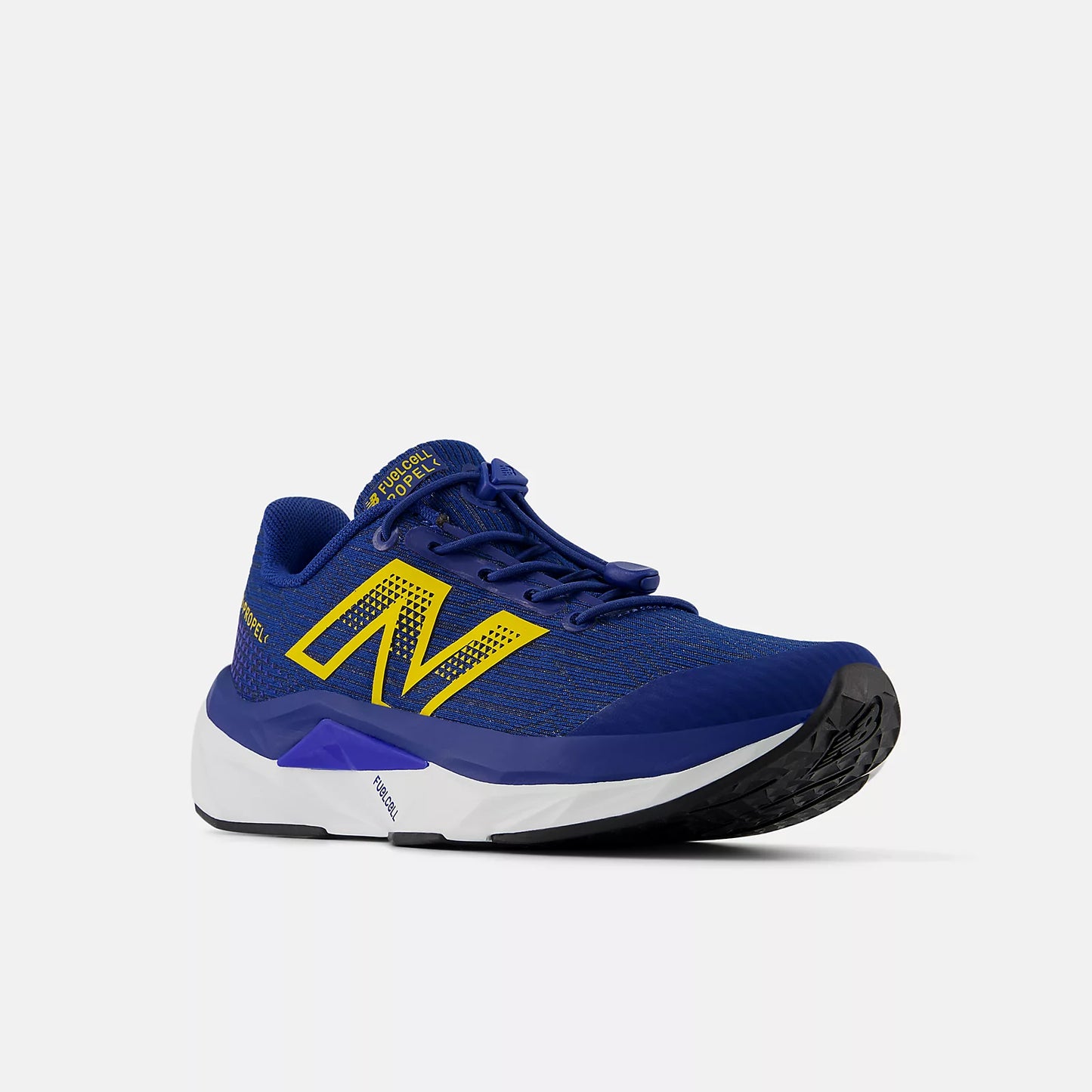 New Balance Propel Bungee Lace | Galaxy Blue / Ginger Lemon | Kids