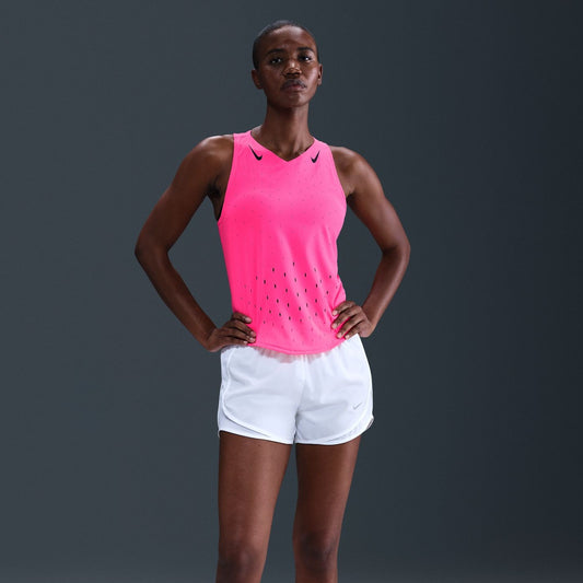 Nike AeroSwift Singlet | Hyper Pink / Black | Womens