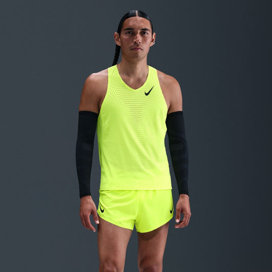 Nike AeroSwift Singlet | Volt / Black | Mens