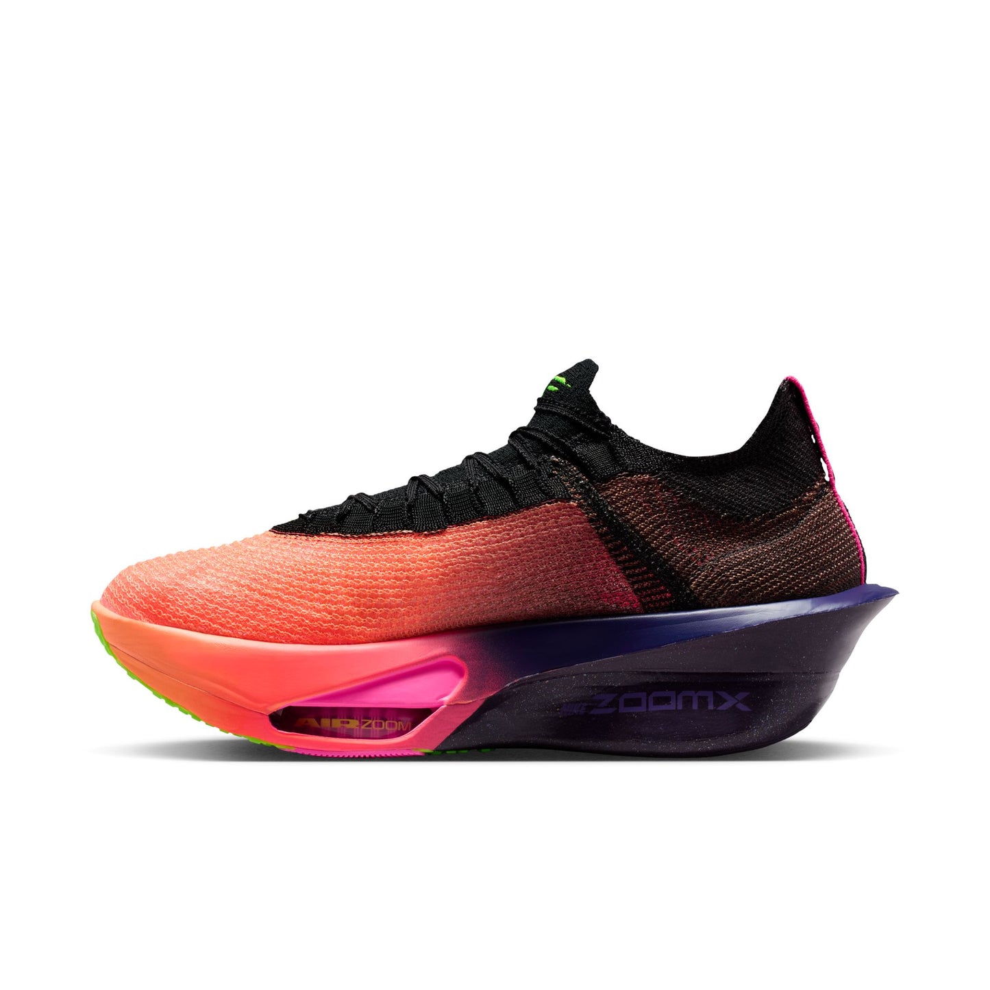 Nike Alphafly 3 Glam | Orange Pulse / Black / Purple Dynasty | Mens