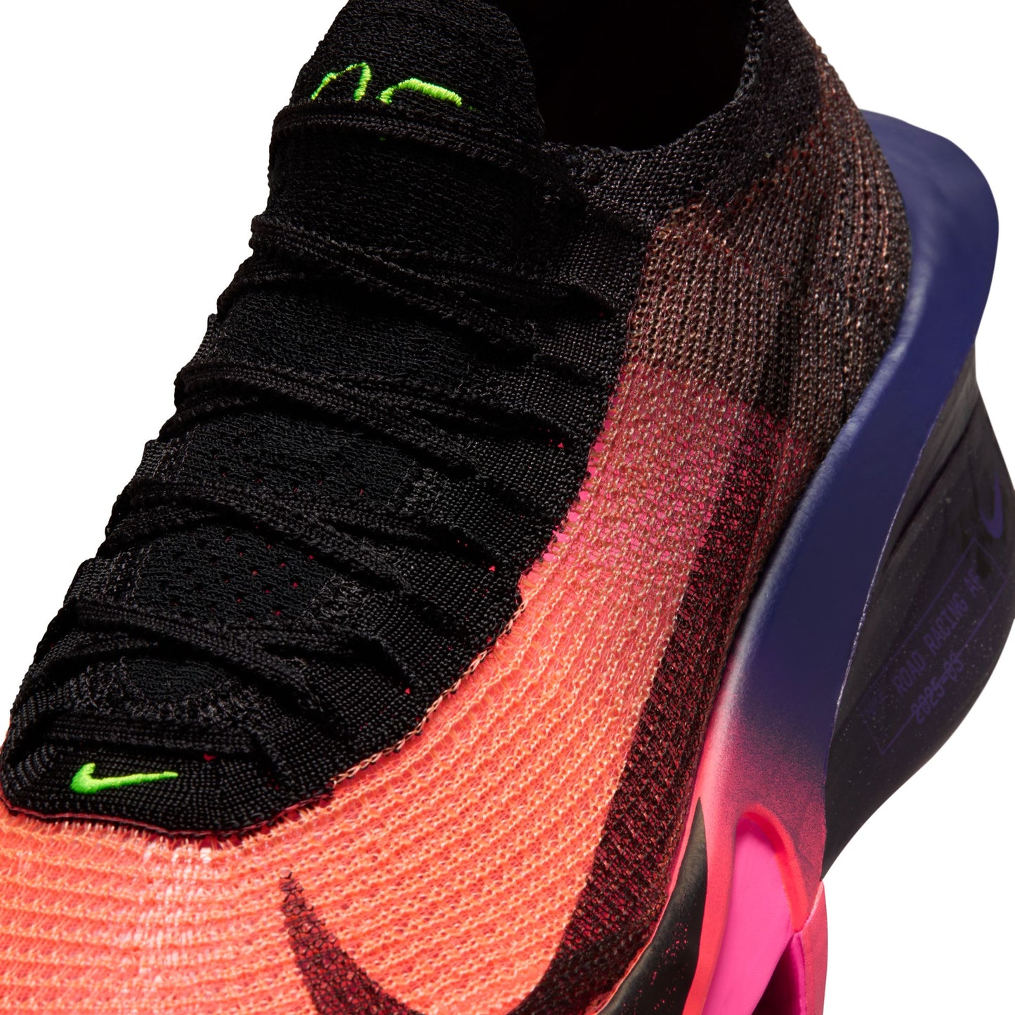 Nike Alphafly 3 Glam | Orange Pulse / Black / Purple Dynasty | Mens