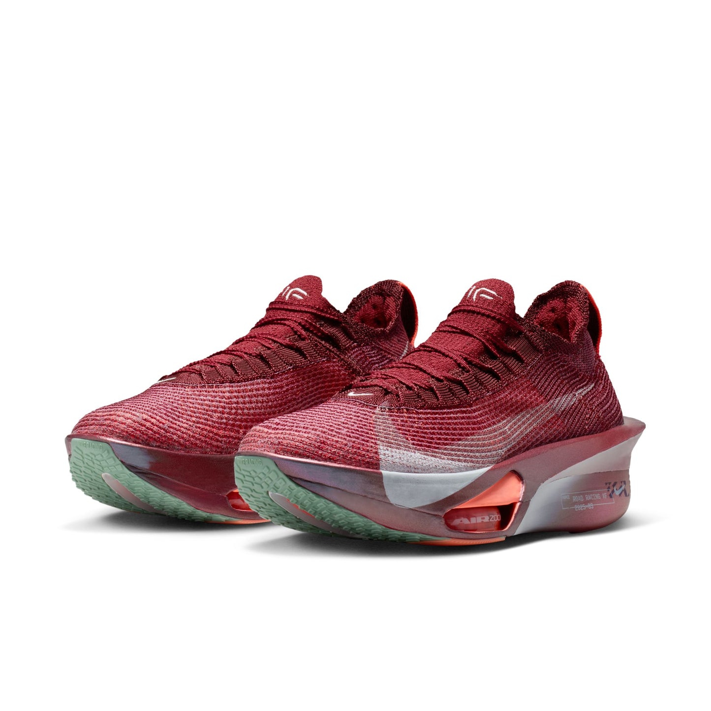 Nike Alphafly 3 SE | Team Red / Bright Crimson / Purple Dynasty / Barely Green | Womens