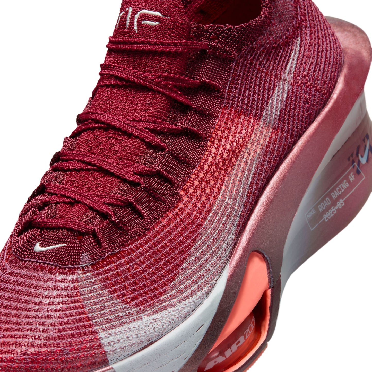 Nike Alphafly 3 SE | Team Red / Bright Crimson / Purple Dynasty / Barely Green | Womens