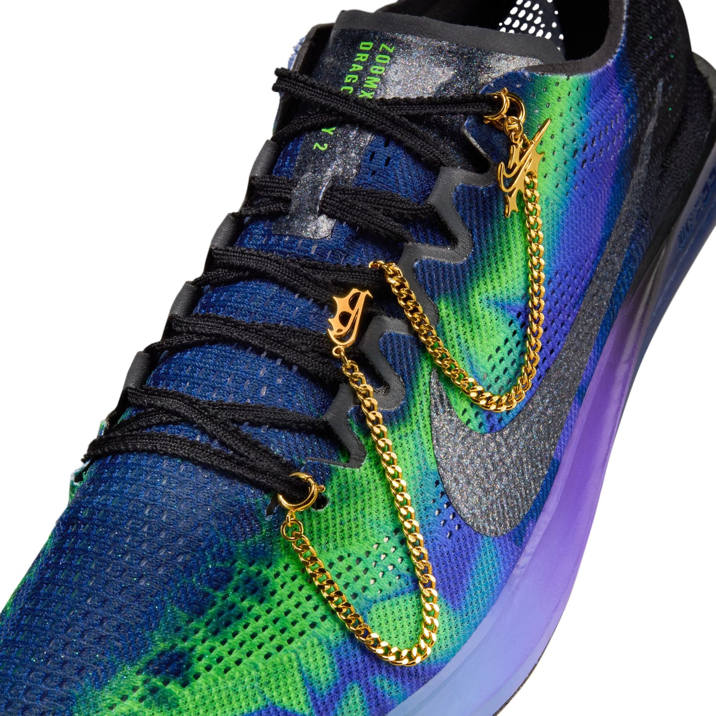 Nike Dragonfly 2 Glam Long Distance Spikes | Fierce Purple / Black / Electric Green | Unisex