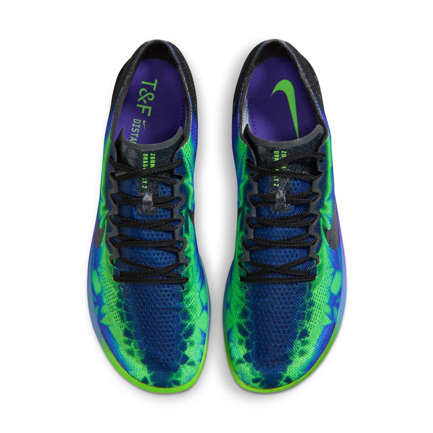 Nike Dragonfly 2 Glam Long Distance Spikes | Fierce Purple / Black / Electric Green | Unisex