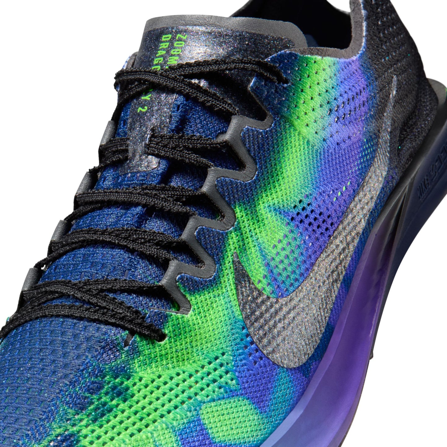 Nike Dragonfly 2 Glam Long Distance Spikes | Fierce Purple / Black / Electric Green | Unisex