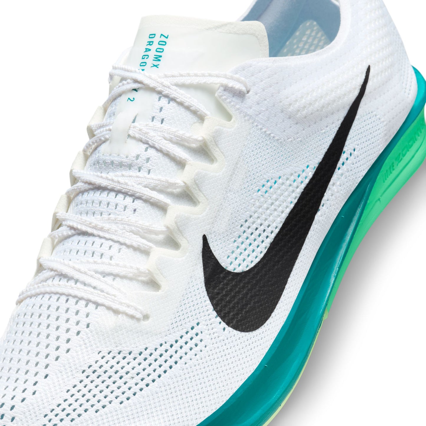 Nike Dragonfly 2 Long Distance Spikes | White / Bright Spruce / Electric Algae | Unisex
