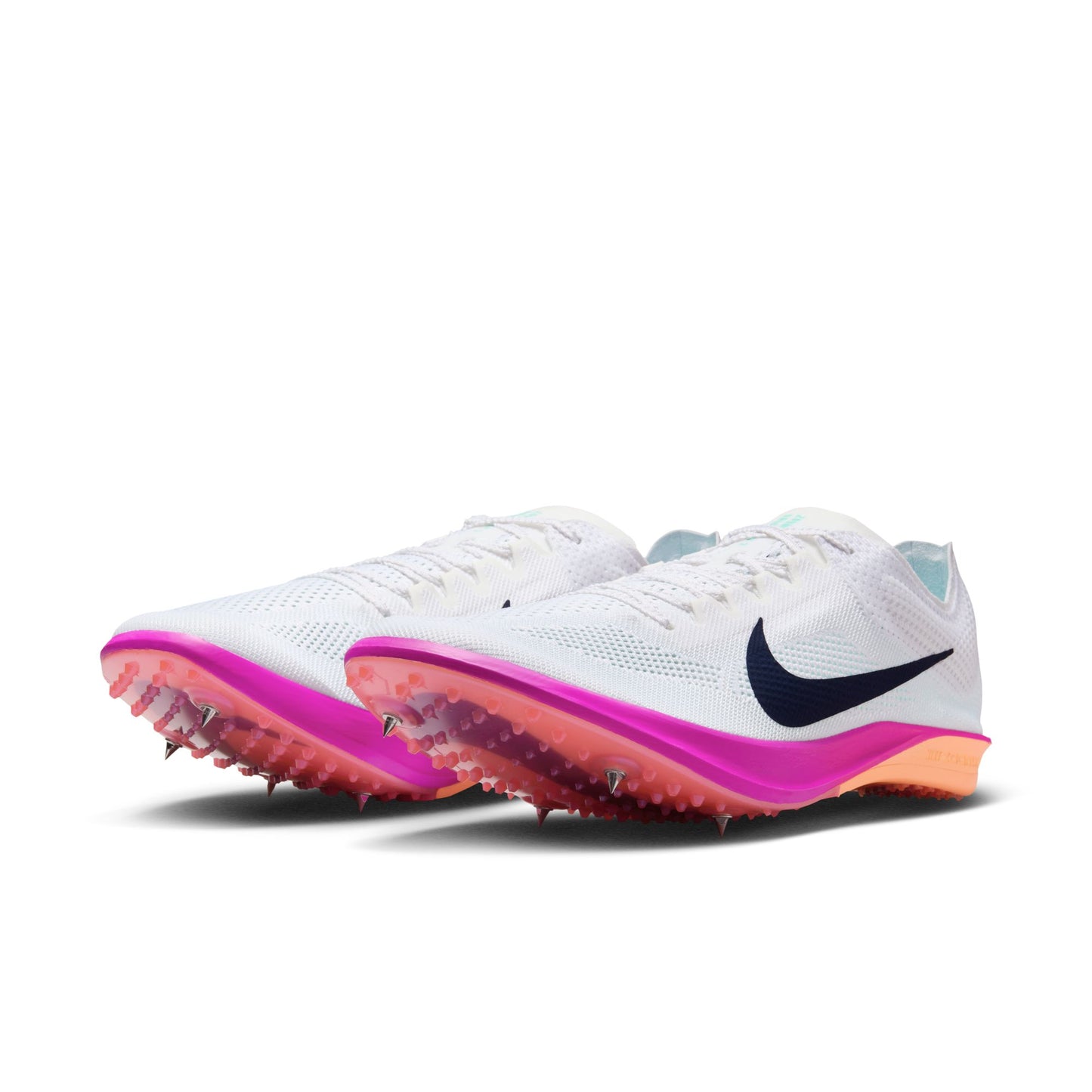Nike Dragonfly 2 Long Distance Spikes | White / Hyper Turquoise / Fire Pink / Obsidian | Unisex
