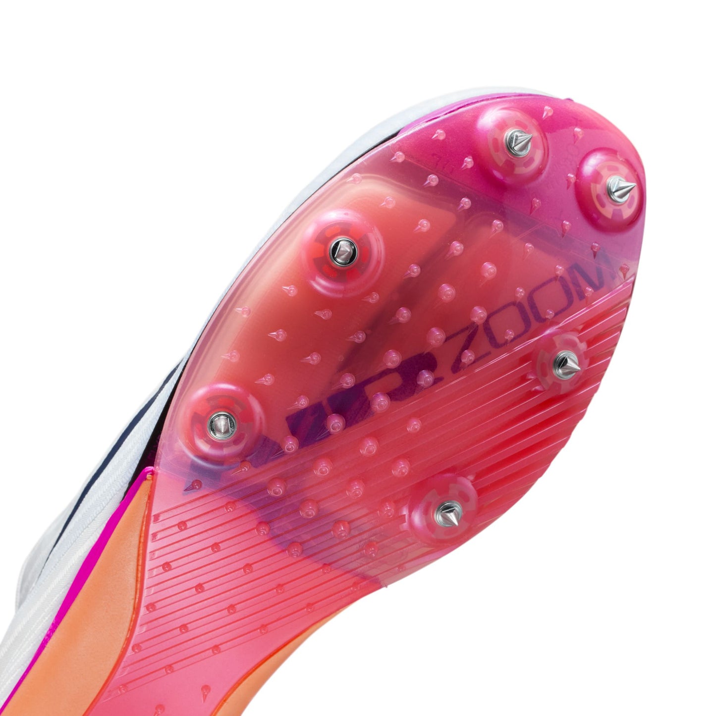 Nike Maxfly 2 Sprint Spikes | White / Bright Crimson / Hyper Turquoise / Obsidian | Unisex