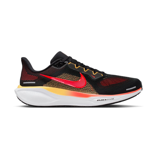 Nike Pegasus 41 | Black / Bright Crimson / Topaz Gold | Mens