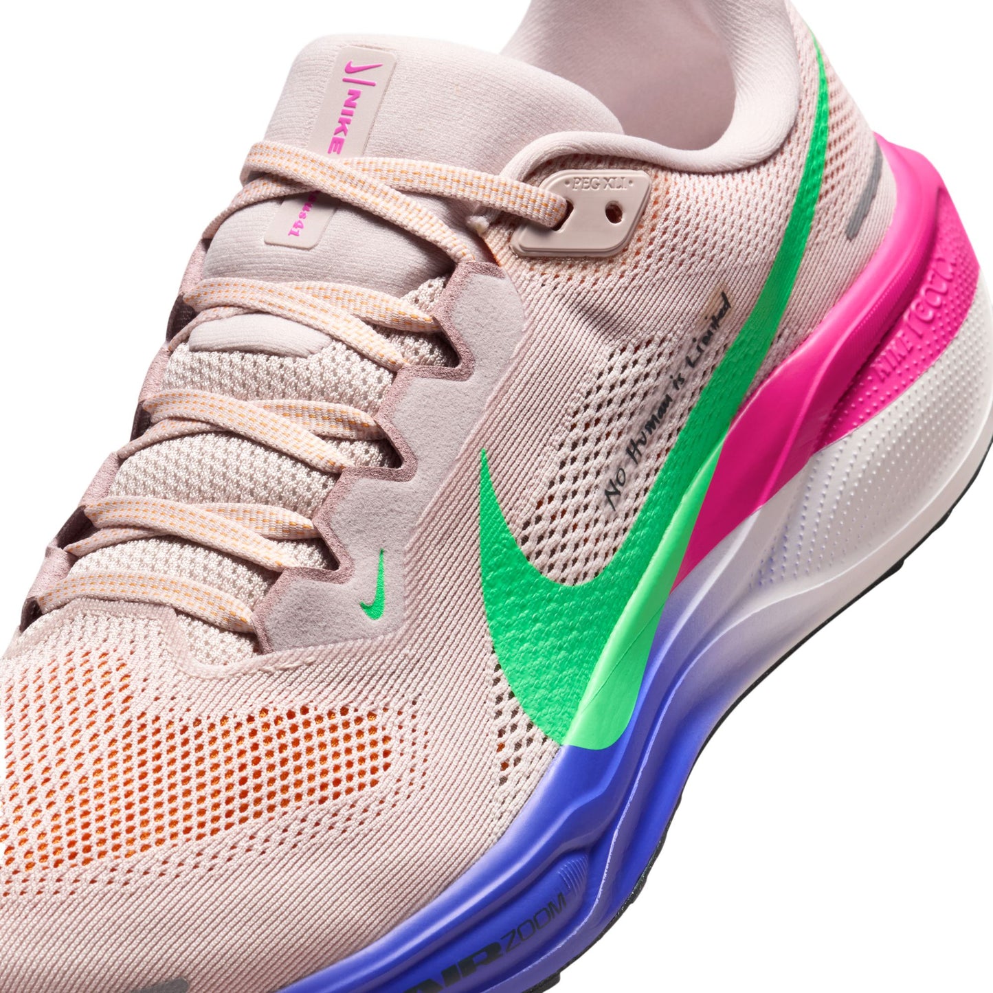 Nike Pegasus 41 'Eliud Kipchoge' | Silt Red / Persian Violet / Fire Pink / Green Shock | Mens