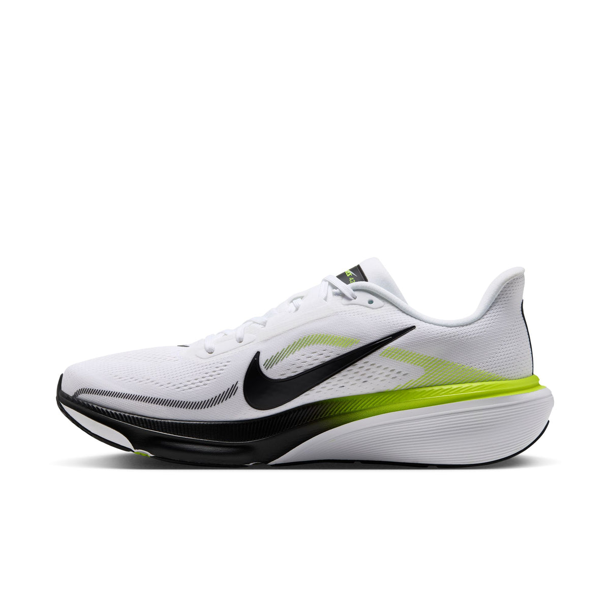 Nike Pegasus 42 | White / Black / Lemon Venom | Mens