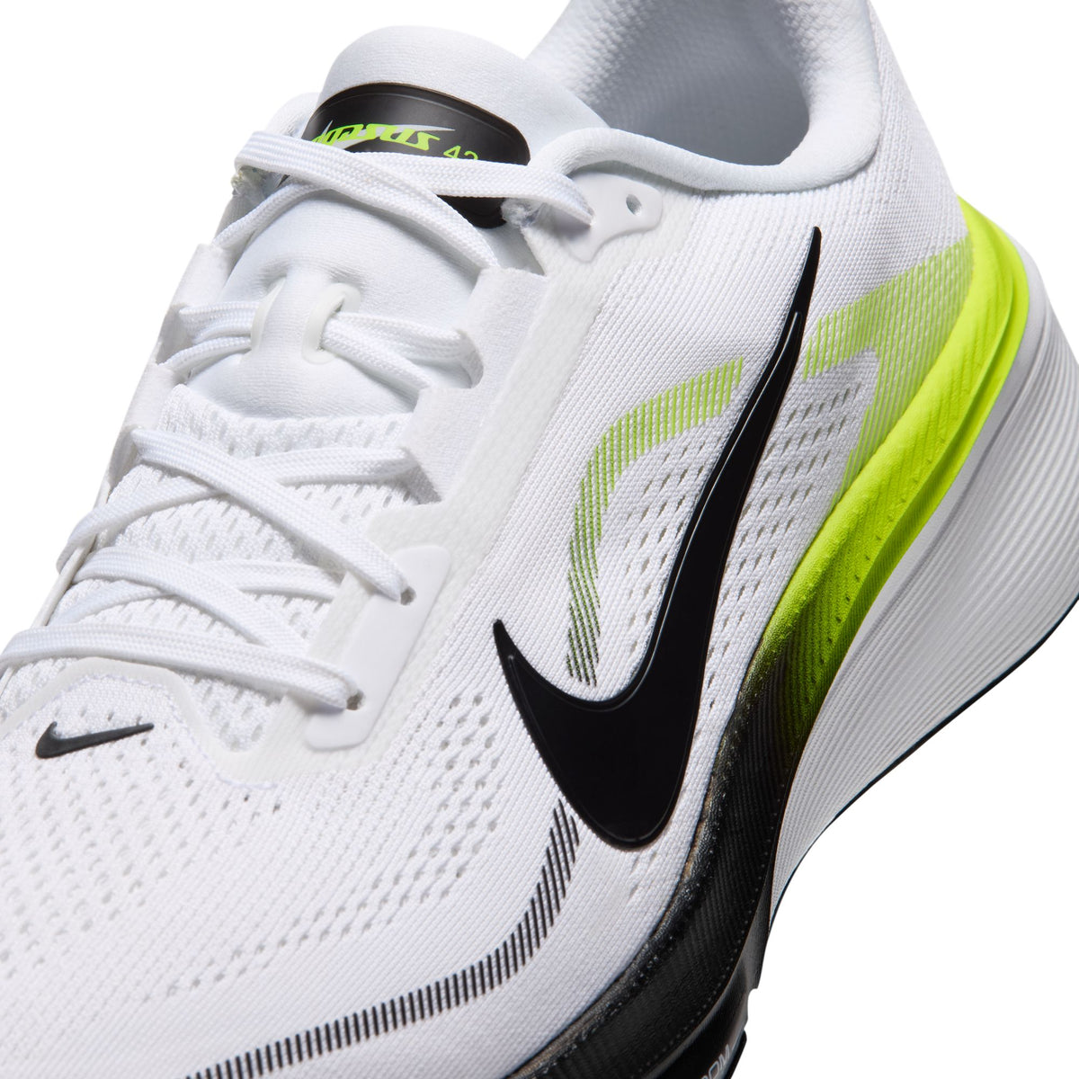Nike Pegasus 42 | White / Black / Lemon Venom | Mens