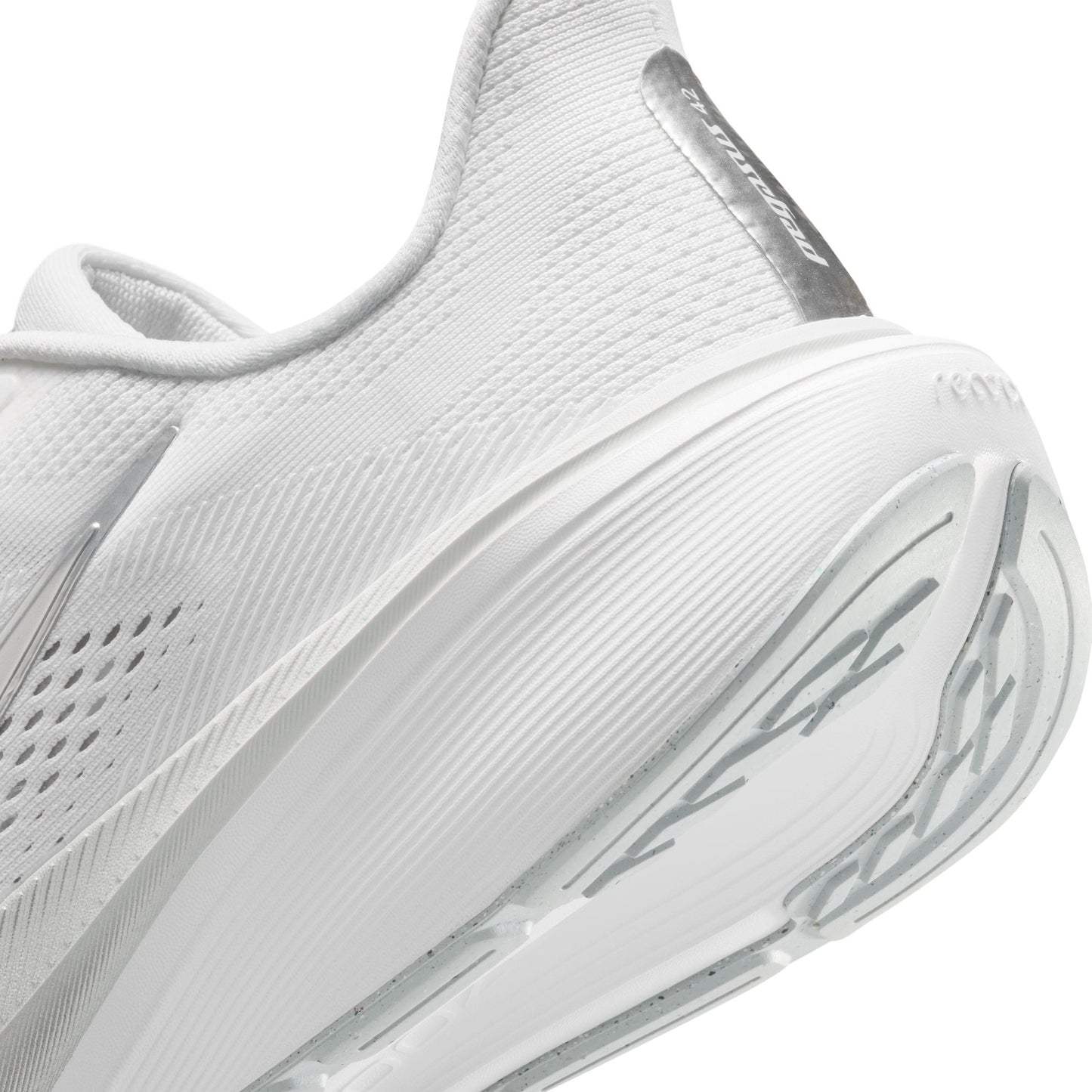 Nike Pegasus 42 | White / Metallic Silver / Wolf Grey | Womens
