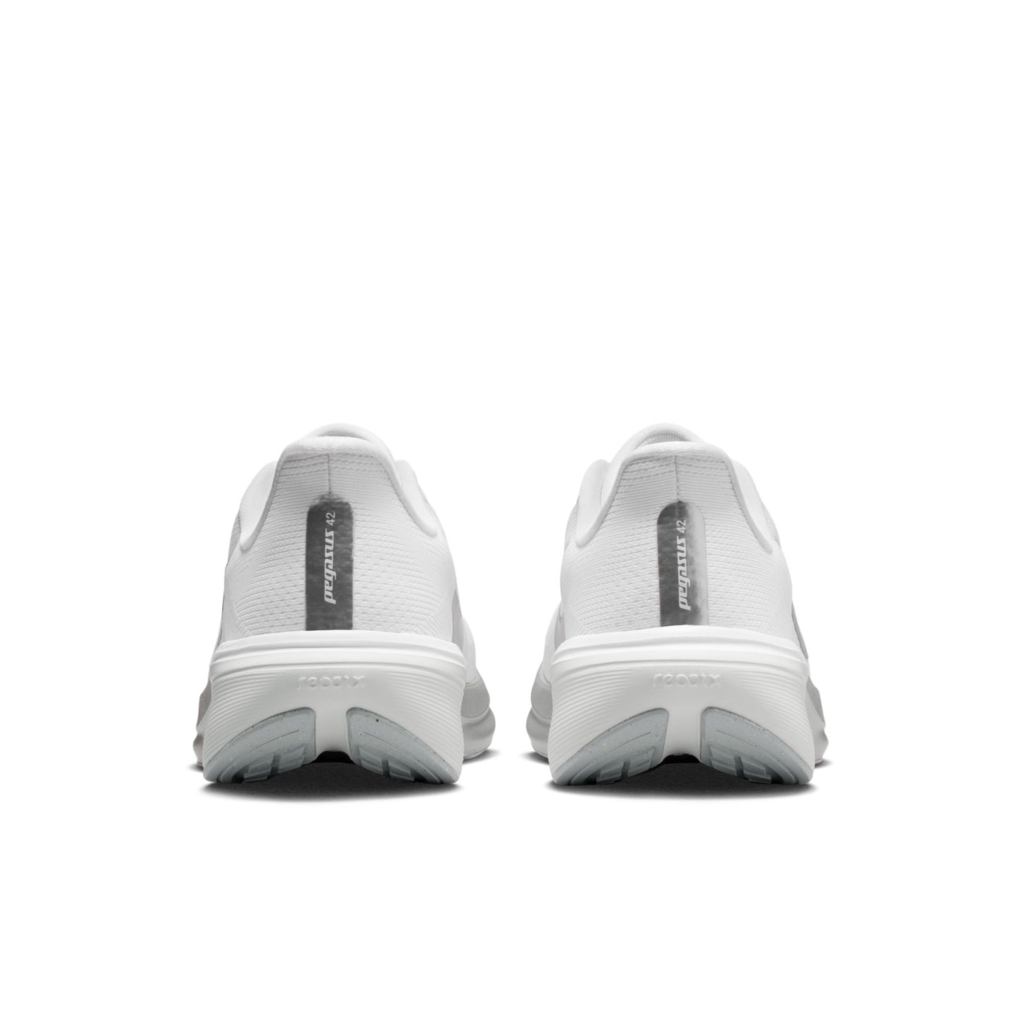 Nike Pegasus 42 | White / Metallic Silver / Wolf Grey | Womens