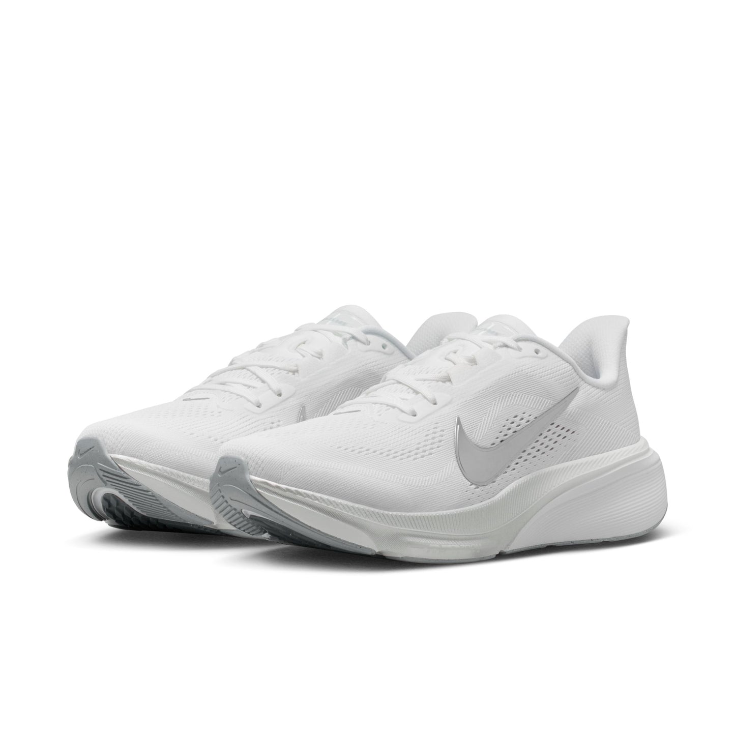 Nike Pegasus 42 | White / Metallic Silver / Wolf Grey | Womens