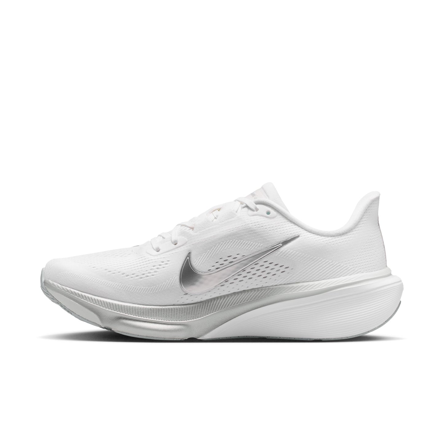 Nike Pegasus 42 | White / Metallic Silver / Wolf Grey | Womens