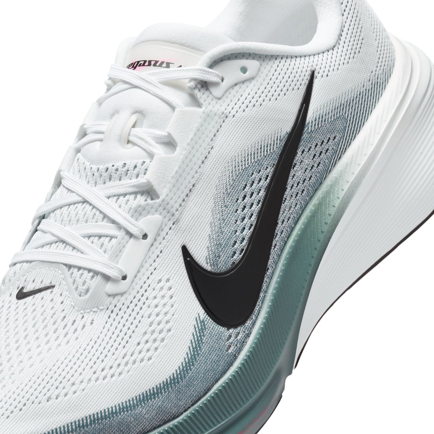 Nike Pegasus 42 | White / Mineral Slate / Hyper Pink / Black | Mens